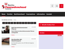 Tablet Screenshot of bezirksfeuerwehrverband-kitzbuehel.at